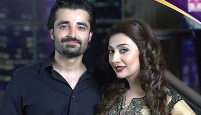 عائشہ خان کی حمزہ عباسی کو بیٹے کی مبارکباد