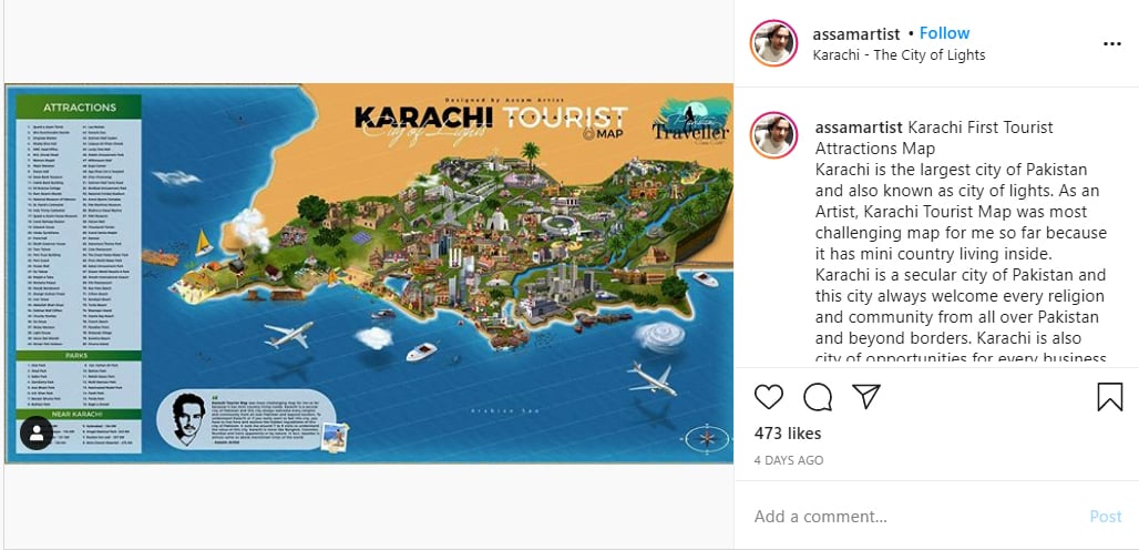 کراچی کے سیاحتی پرکشش مقامات کون سے ہیں ؟