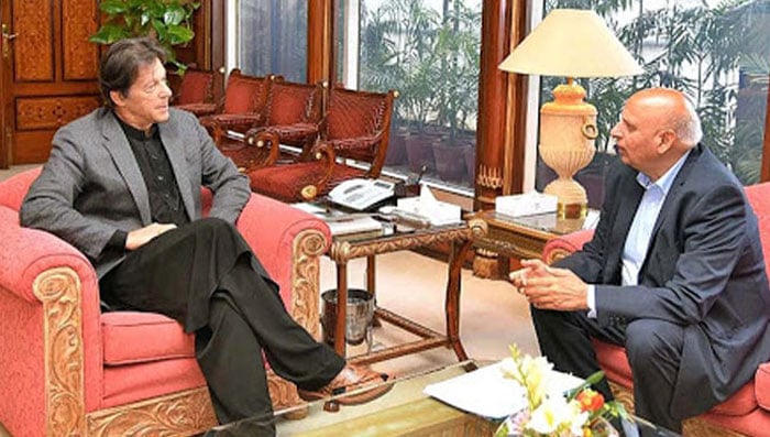 لاہور: گورنر پنجاب کی وزیراعظم عمران خان سے ملاقات