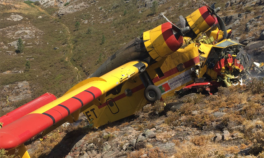 پرتگال: چھوٹا طیارہ گر کر تباہ، پائلٹ ہلاک