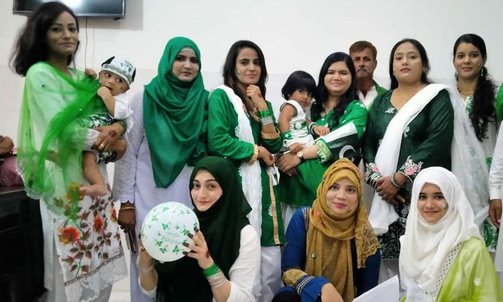 کراچی: وومن ویسٹ زون پولیس اسٹیشن میں تقریبِ جشنِ آزادی