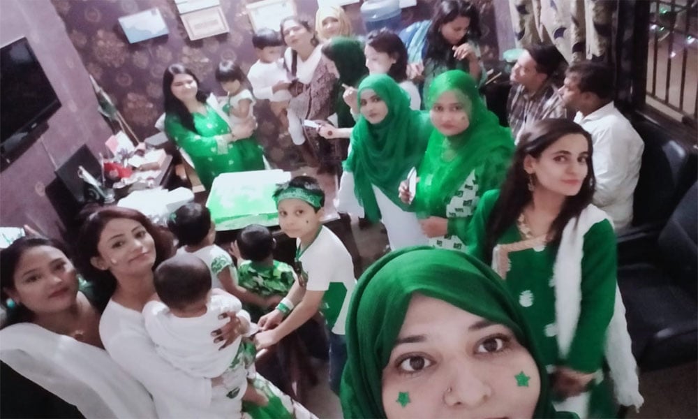 کراچی: وومن ویسٹ زون پولیس اسٹیشن میں تقریبِ جشنِ آزادی