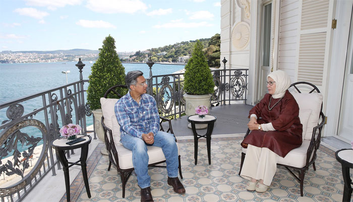 عامر خان کی استنبول میں ترک خاتون اول ایمان اوردگان سے ملاقات