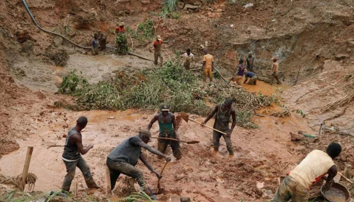  کانگو :سونے کی کان بیٹھنے سے 50 مزدور ہلاک 