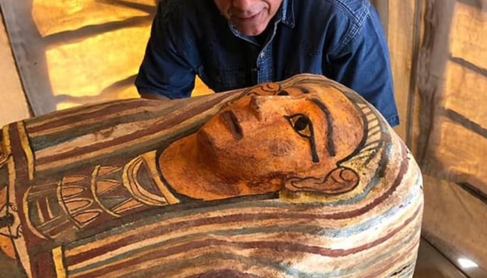 مصر :ڈھائی ہزار سال قدیم 14 تابوت دریافت