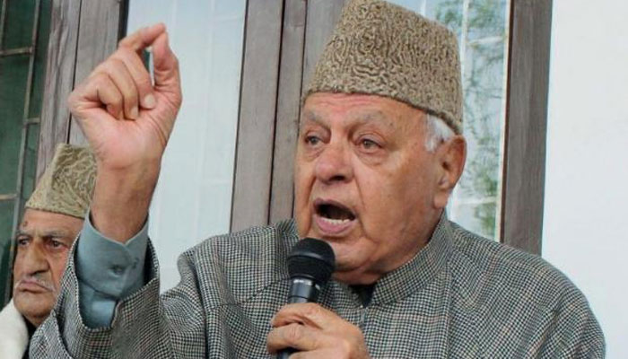 کشمیری خود کو بھارتی نہیں سمجھتے، فاروق عبداللہ