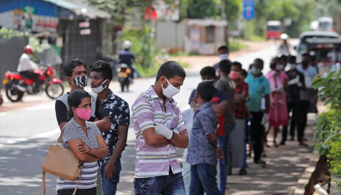  سری لنکا:کورونا کیسز بڑھنے کے باعث عوامی اجتماعات پر پابندی