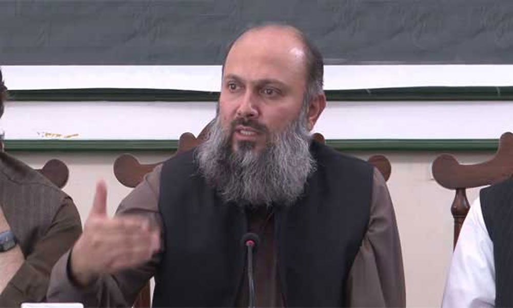وزیرِاعلیٰ بلوچستان قرنطینہ میں ہیں: لیاقت شاہوانی