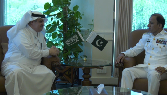 سعودی سفیر کانیول ہیڈ کوارٹرز اسلام آباد کا دورہ 