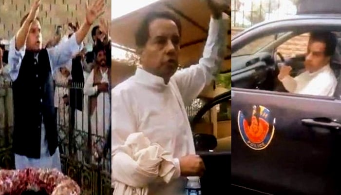 کیپٹن (ر) صفدر کراچی سے گرفتار