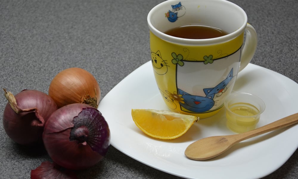 پیاز کی چائے، کھانسی، نزلہ ،زکام کا بہترین علاج