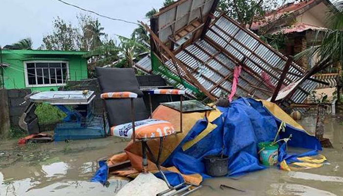 فلپائن :طوفان نے تباہی مچادی، ہلاکتیں 22 ہوگئیں