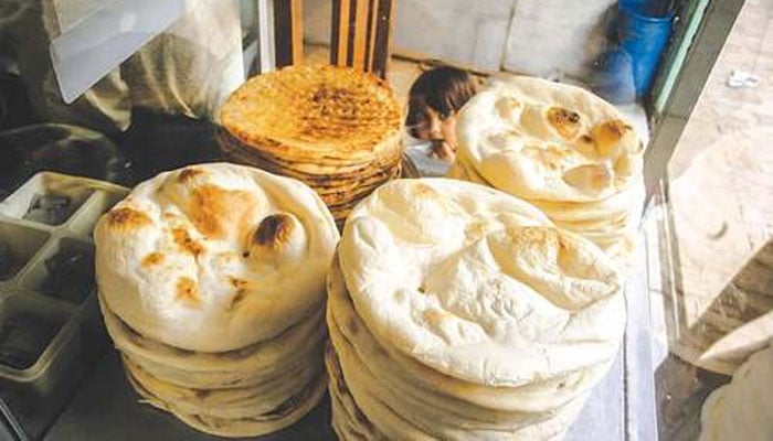 کوئٹہ میں 250 گرام کی روٹی اور نان کی قیمت 20 روپےمقرر 