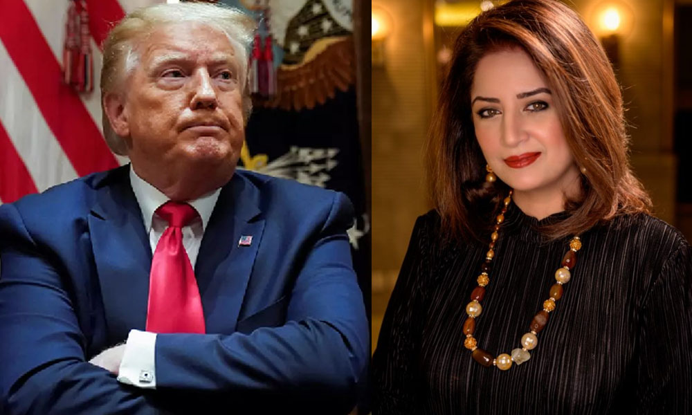 ٹرمپ کی شکست پر عتیقہ اوڈھو کا دلچسپ تبصرہ