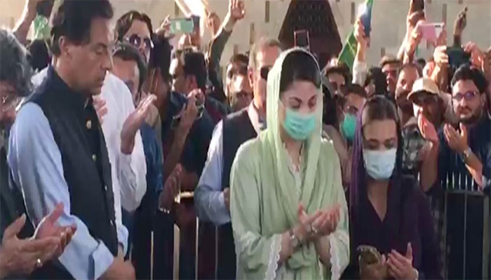 پولیس نے مریم نواز ، کیپٹن (ر) صفدر کے خلاف مزار قائد بے حرمتی کیس جھوٹا قرار دیا