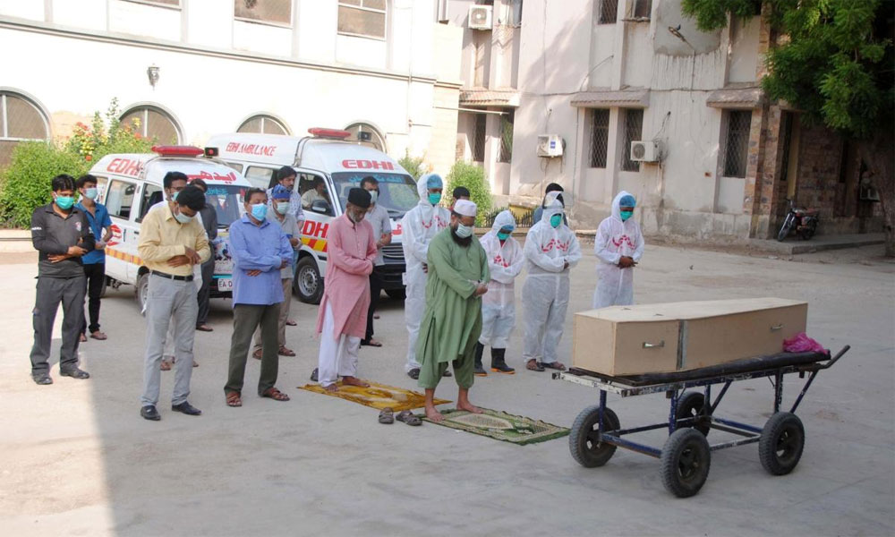پاکستان: 24 گھنٹوں میں کورونا وائرس سے 34 اموات