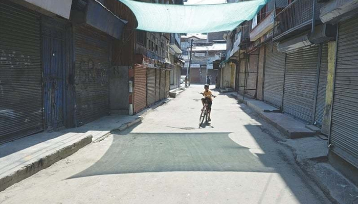 آزاد کشمیر: 20 نومبر سے 15 دن کے لیے لاک ڈاؤن کا فیصلہ