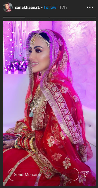 مفتی سے شادی کرنیوالی ثناء خان نے اپنا نام تبدیل کردیا