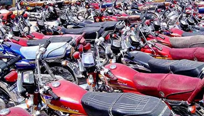 کراچی کی چوری شدہ موٹر بائیکس کا خضدار میں بازار