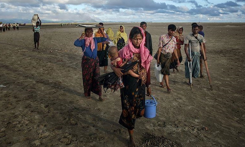 بنگلہ دیش :روہنگیا پناہ گزینوں کی سمندری خطرات سے دو چار جزیرے پر منتقلی کا فیصلہ