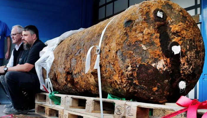 فرینکفرٹ: کھدائی کے دوران 500 کلو وزنی بم برآمد
