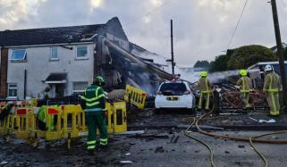 انگلینڈ: عمارت دھماکے سے تباہ، 3 افراد زخمی