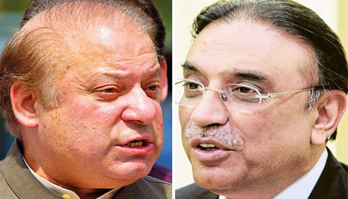 آصف زرداری اور نواز شریف میں دلچسپ مکالمہ