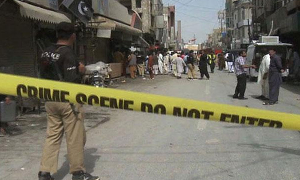  کوئٹہ، بروری میں سڑک کنارے نصب بم کا دھماکا