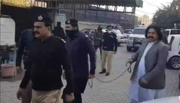 گرفتار علی وزیرکوکراچی منتقل کردیاگیا