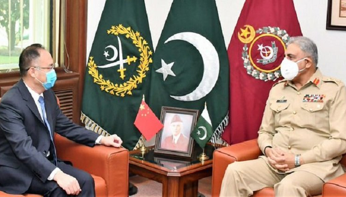 راولپنڈی: آرمی چیف سے چین کے سفیر کی ملاقات