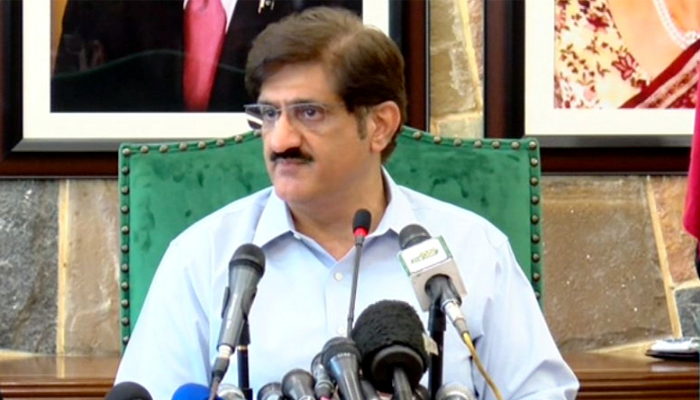 وزیراعلیٰ سندھ سید مراد علی شاہ سے متضاد بیانات پر سوال