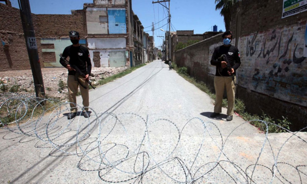 پشاور کے 4 علاقوں میں اسمارٹ لاک ڈاؤن نافذ