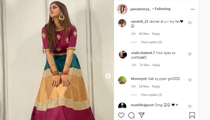 آج پھر جینے کی تمنا ہے، جنت مرزا