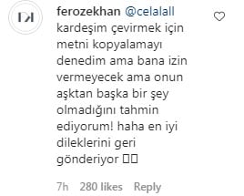 تُرک اداکار نے فیروز خان کو ترکش پکوان کھانے کیلئے استنبول مدعو کرلیا