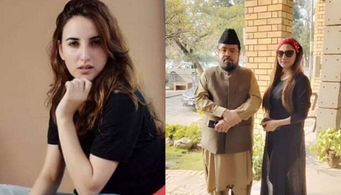 مفتی قوی دو روز سے نازیبا گفتگو کررہے تھے، حریم شاہ