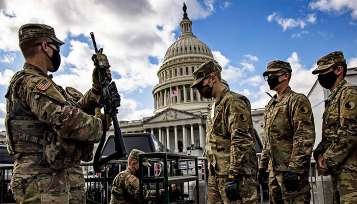 بائیڈن کی تقریب حلف برداری، واشنگٹن میں سیکیورٹی کے غیر معمولی انتظامات