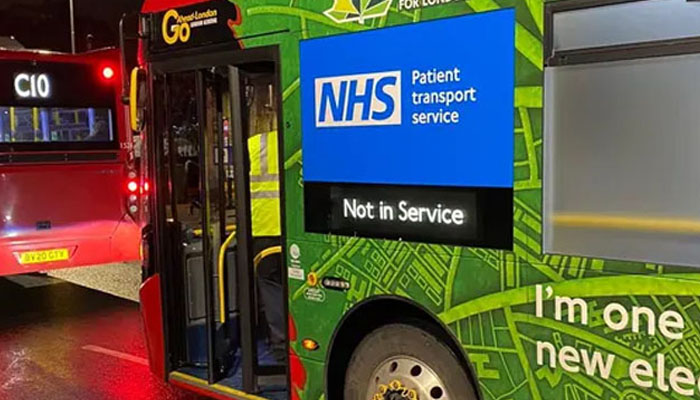  لندن کی بسوں کوعارضی ایمبولینس میں تبدیل کردیا گیا