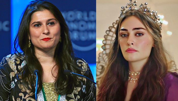 شرمین عبید ’ارطغرل غازی‘ کی اداکارہ حلیمہ سلطان پر کیوں برس پڑیں؟