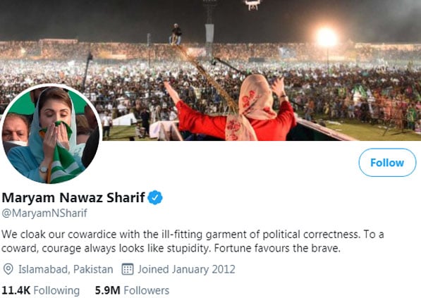 کشمیر ڈے: مریم نواز کی پروفائل پیکچر تبدیل
