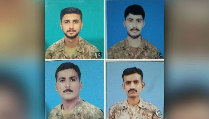 جنوبی وزیرستان: سیکیورٹی فورسز سے جھڑپ، 4 دہشتگرد ہلاک، 4 جوان شہید