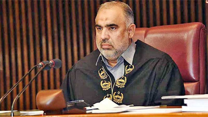 اسد قیصر نے سابق ایم پی ایز کا الزام مسترد کردیا