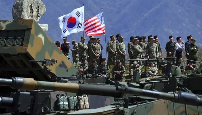 امریکا، جنوبی کوریا کی سالانہ فوجی مشقوں کا آغاز کل ہوگا