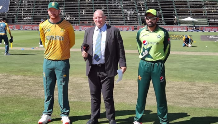 پہلا ٹی 20: جنوبی افریقا نے پاکستان کو 189رنز کا ہدف دیدیا 