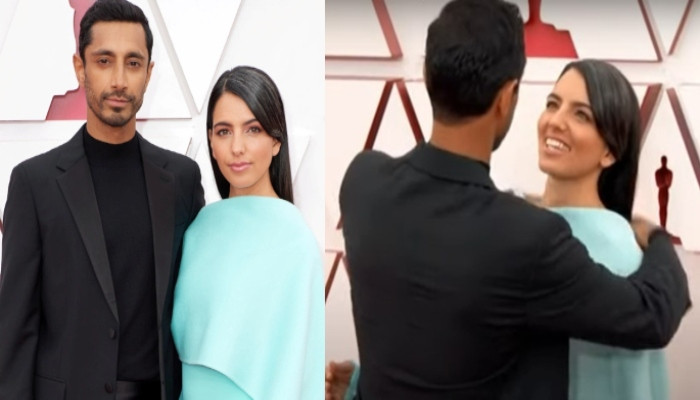 Oscars 2021 red carpet moment: Riz Ahmed fixing his wife's hair sends Internet into meltdown
