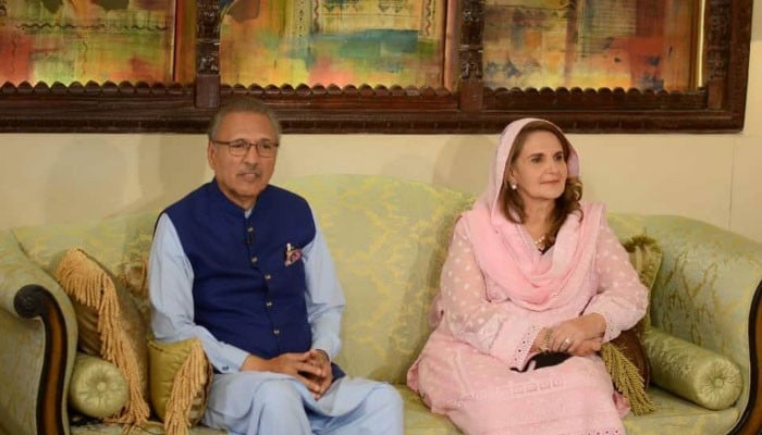 President Arif Alvi, wife Samina Alvi give rare insight into their marriage