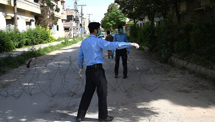 اسلام آباد میں آج شام 6 بجے سے لاک ڈاؤن