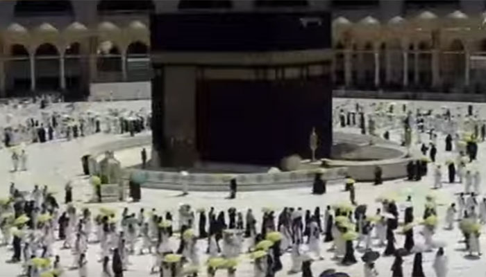 جمعۃ الوداع: لاکھوں نمازی مسجد الحرام پہنچ گئے