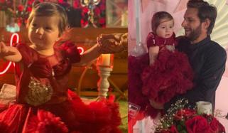 شاہد آفریدی اور بیٹی کی آسماءالحسنیٰ سُنتے ویڈیو وائرل