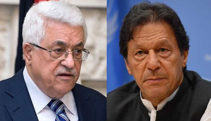 وزیراعظم عمران خان کا فلسطینی صدر محمود عباس سے ٹیلیفونک رابطہ