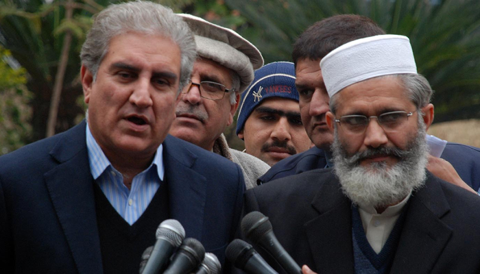 فلسطین معاملہ، سراج الحق کا شاہ محمود سے ٹیلیفونک رابطہ